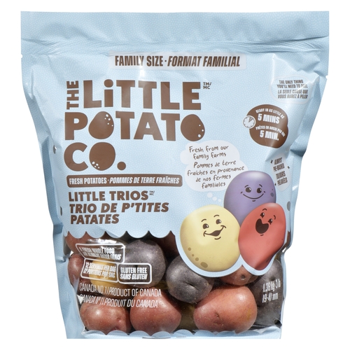 The Little Potato Co. - Fresh Potatoes - Little Trios 3lb, 1 Each