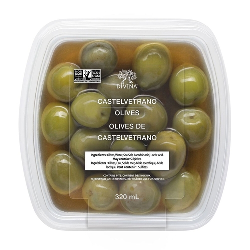 Divina - Olives - Castelvetrano 320ml, 1 Each