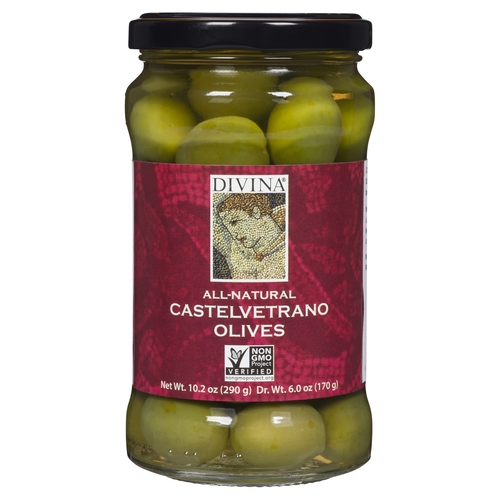 Divina - Olives - Castelvetrano 170g, 1 Each