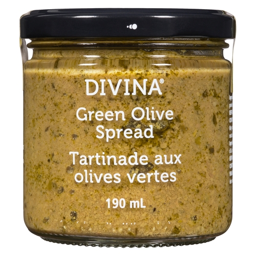 Divina - Spread - Green Olive 190ml, 1 Each