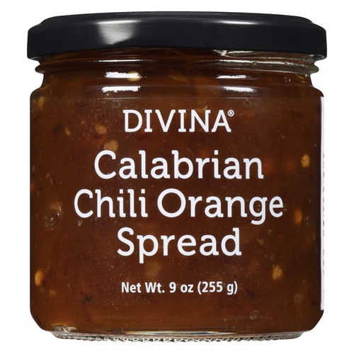 Divina - Spread - Calabrian Chili Orange 190ml, 1 Each