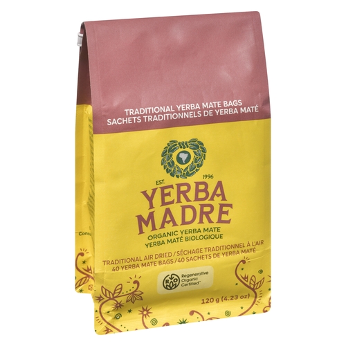 Yerba Madre Organic Yerba Mate - Traditional Yerba Mate Bags, 1 Each