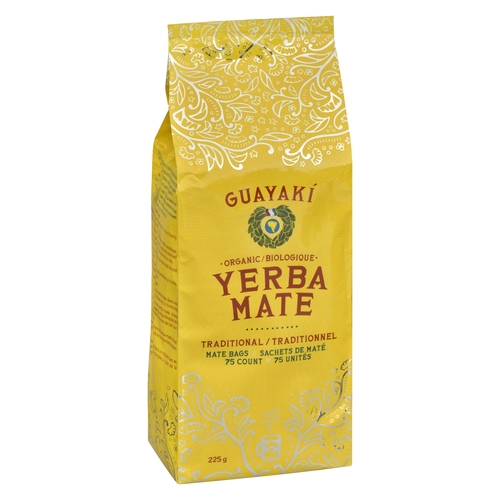 Guayaki - Organic Yerba Mate - Traditional Mate Bags 75s, 1 Each