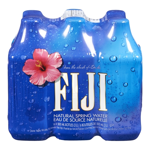 Fiji - Natural Artesian Water 6/500ml, 1 Each