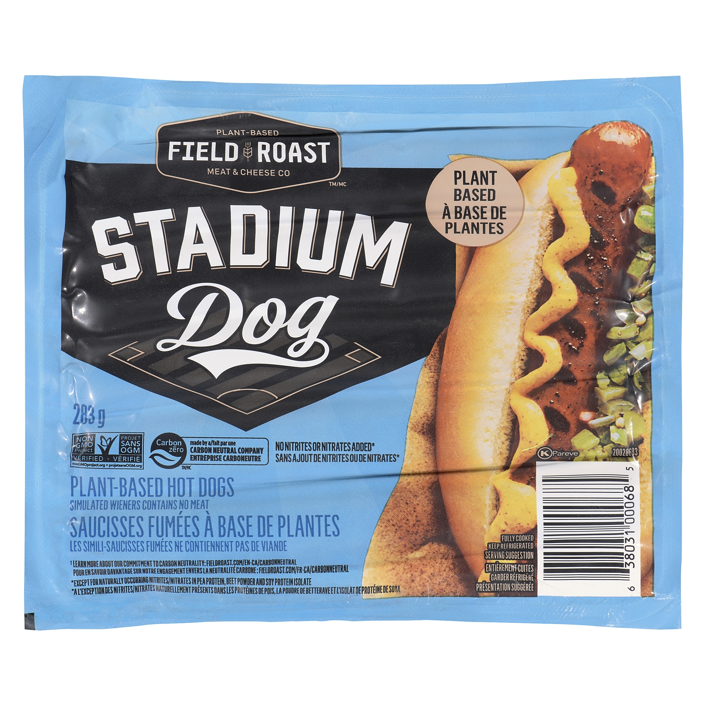 Field Roast Plant-Based Hot Dogs - Stadium Dog 283g - Fresh St