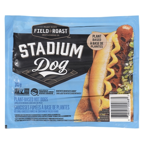 Field Roast Plant-Based Hot Dogs - Stadium Dog 283g, 1 Each