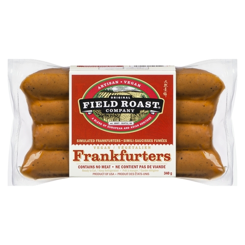 Field Roast - Vegan Frankfurters 340g, 1 Each