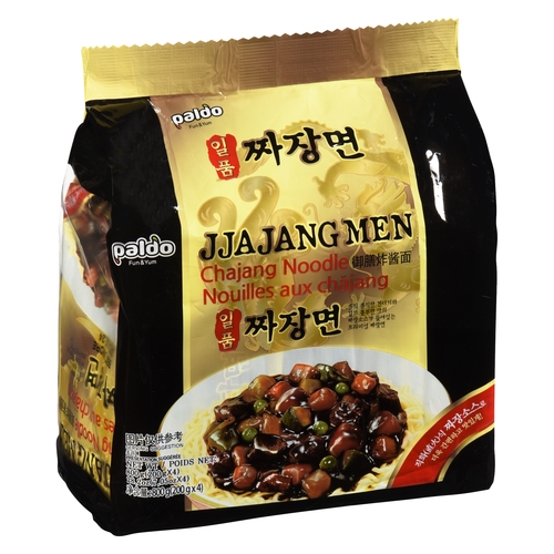 Paldo Chajang Noodle Jjajang Men 4 x 200 g (800 g) 200g