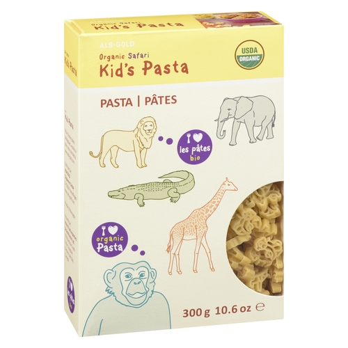 Alb-Gold - Organic Kid's Pasta - Safari 300g, 1 Each