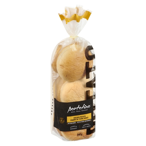 Portofino Bakery - Golden Potato Buns 540g, 1 Each
