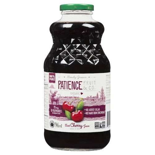 Patience Fruit & Co - Organic Tart Cherry Juice 946ml