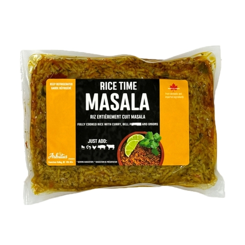 Arbutus Farms Kitchen - Fully Cooked Fried Rice – Masala Rice 800g