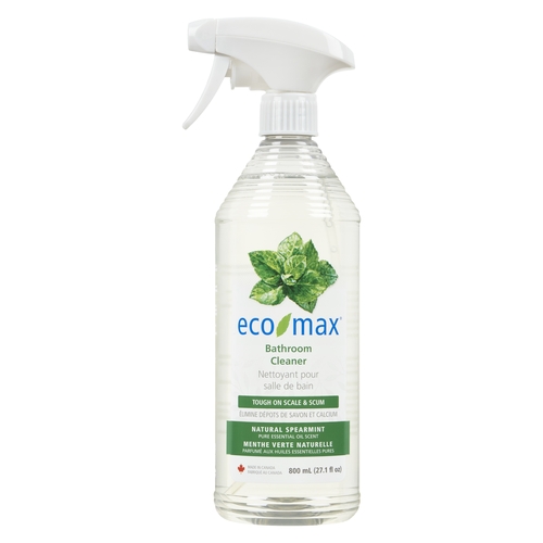Eco Max - Bathroom Cleaner - Natural Spearmint 800ml, 1 Each