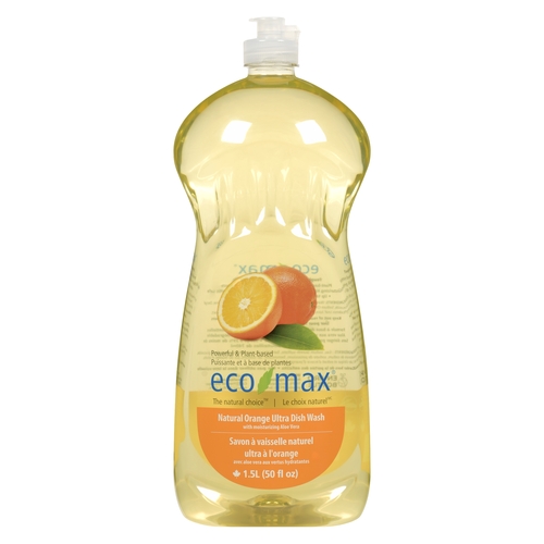 Eco Max - Natural Orange Ultra Dish Wash 1.5l, 1 Each