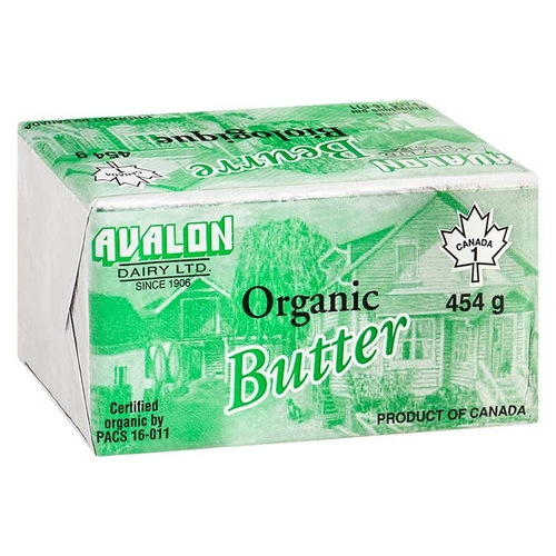 Avalon Dairy - Organic Butter - Salted 454g