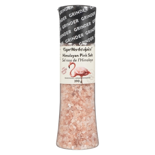 Cape Herb & Spice - Seasoning - Himalayan Pink Salt - Grinder 360g, 1 Each