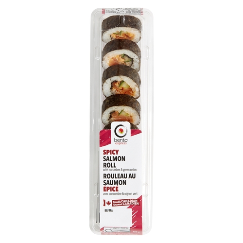 Bento Express - Spicy Salmon Roll - 5 Piece 120g, 1 Each