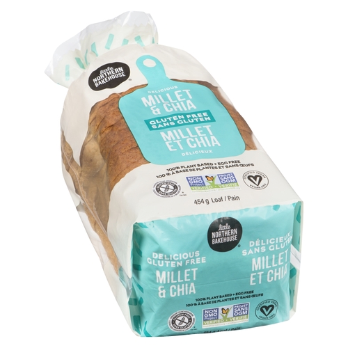 Little Northern Bakehouse - Delicious Gluten Free Millet & Chia Loaf 454g, 1 Each