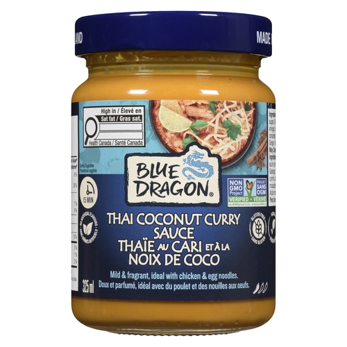 Blue Dragon - Thai Coconut Curry Sauce 325ml, 1 Each