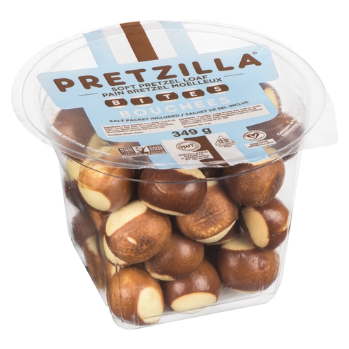 Pretzilla - Soft Pretzel Loaf Bites 348g, 1 Each