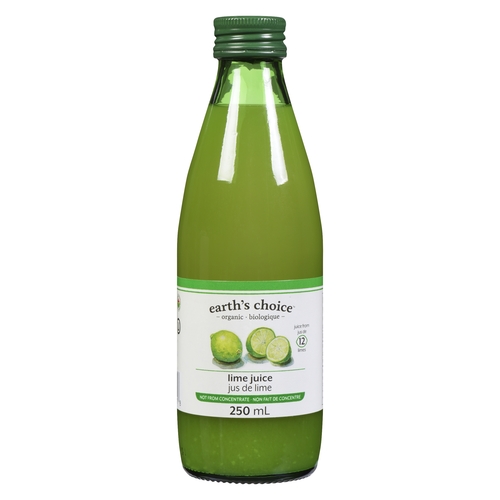 Earth's Choice - Organic Lime Juice 250ml, 1 Each