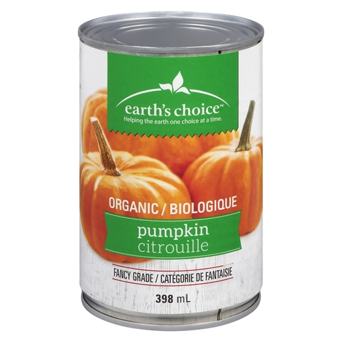 Earth's Choice - Organic Pumpkin 398ml, 1 Each