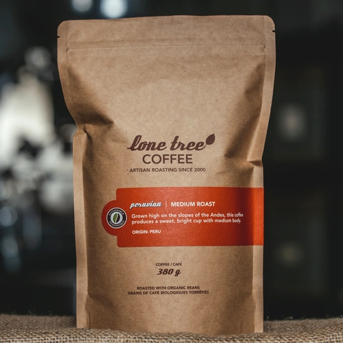Lone Tree Coffee - Organic Peruvian 380g, 1 Each