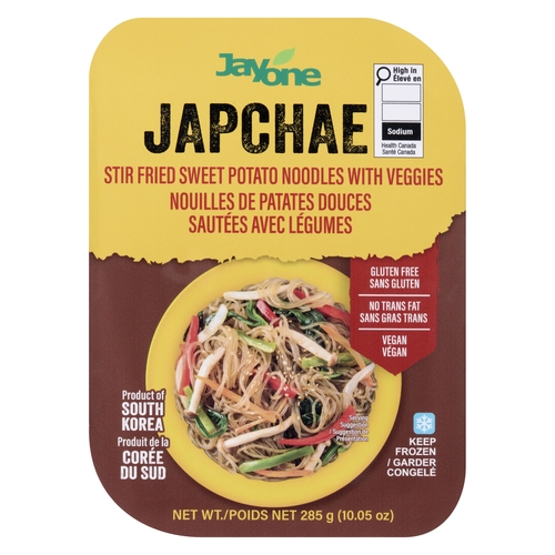 Jayone - Japchae - Stir Fried Sweet Potato Noodles with Veggies 285g, 1 Each