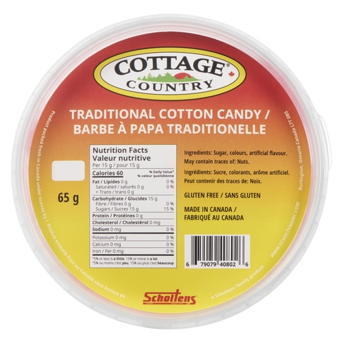 Cottage Country - Traditional Cotton Candy 65g