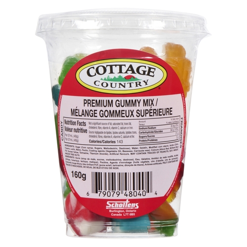 Cottage Country - Premium Gummy Mix 160g, 1 Each