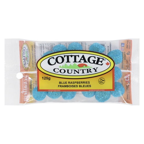 Cottage Country - Blue Raspberries 125g, 1 Each