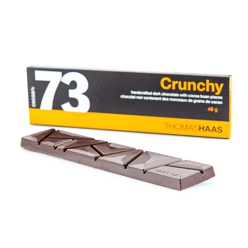 Thomas Haas - 73% Crunchy 50g, 1 Each