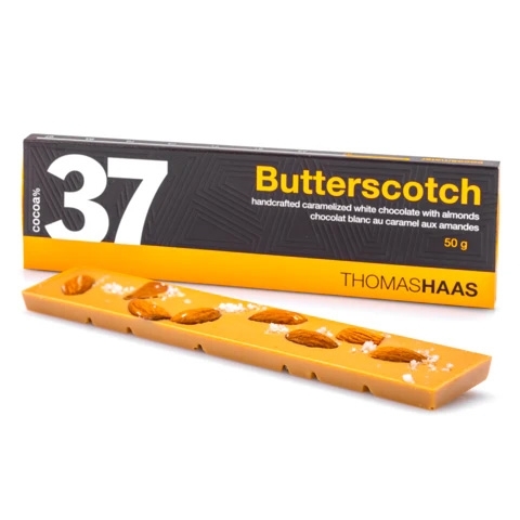 Thomas Haas - 37% Butterscotch White Chocolate 50g
