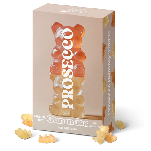 Vesper Bites - Gourmet Gummies - Prosecco Bears 100g, 1 Each