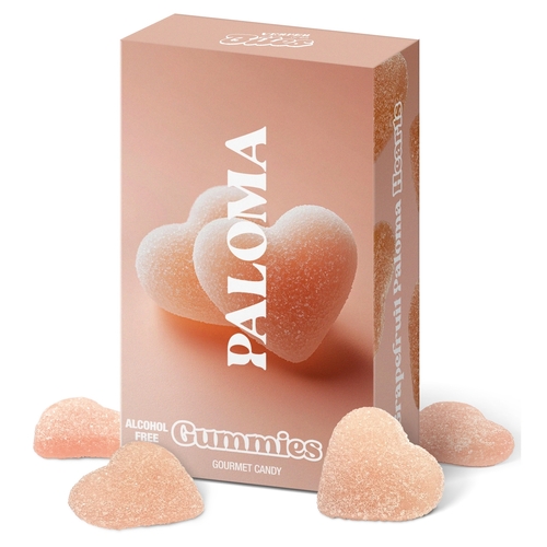 Vesper Bites - Gourmet Gummies - Paloma Hearts 100g, 1 Each