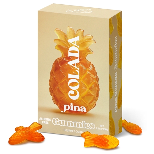Vesper Bites - Gourmet Gummies - Pina Colada 100g, 1 Each
