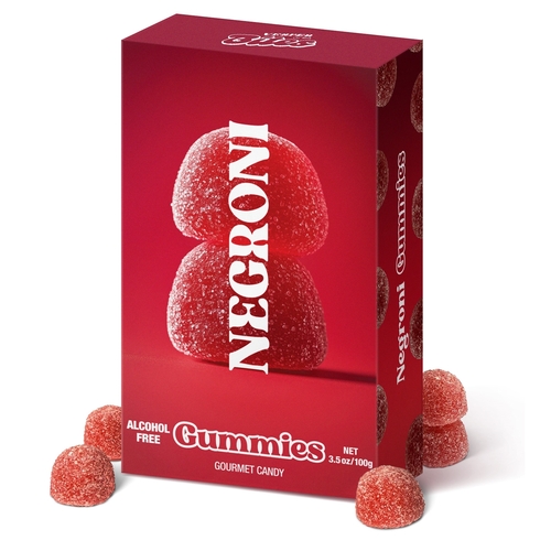 Vesper Bites - Gourmet Gummies - Negroni 100g, 1 Each