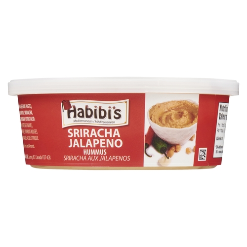 Habibi's - Hummus - Sriracha Jalapeno 240g 200g, 1 Each