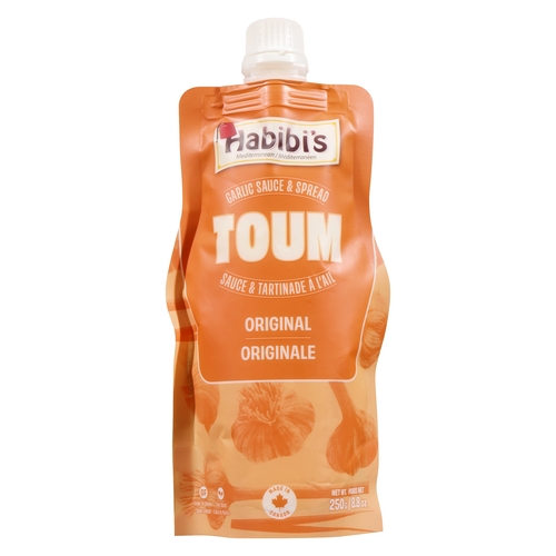Habibi's - Toum Garlic Sauce & Spread - Original 250g, 1 Each