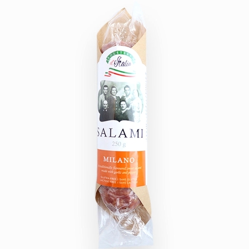 Soleterra d'Italia - Salami - Milano 250g, 1 Each