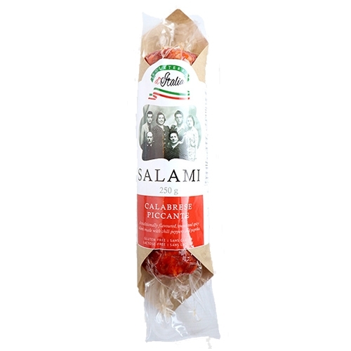 Soleterra d'Italia - Salami - Calabrese Piccante 250g, 1 Each