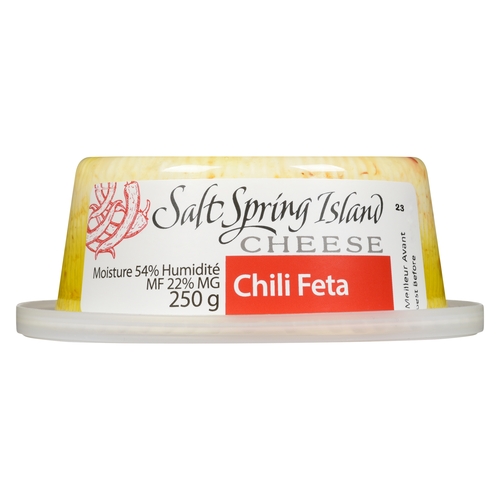 Salt Spring Island Cheese - Chili Feta 250g, 1 Each