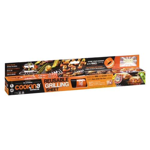 Cookina Barbecue - Reusable Grilling Sheet 40 cm X 50 cm, 1 Each