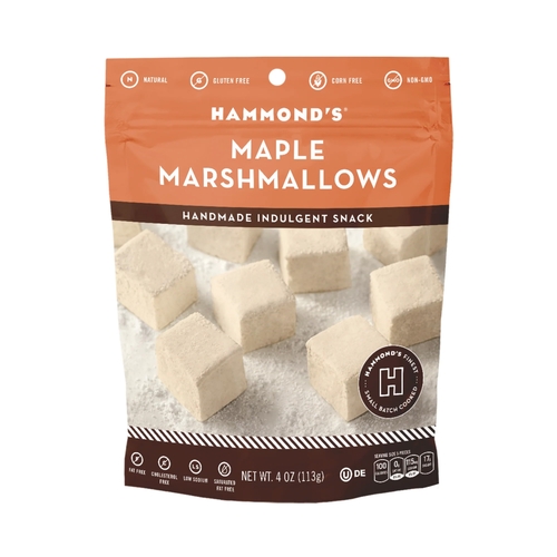 Hammond's - Handmade Maple Marshmallows 113g, 1 Each