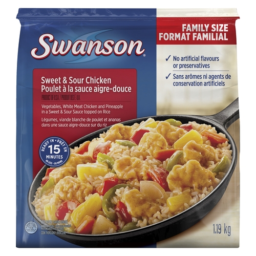 Swanson  - Sweet & Sour Chicken 1.19kg, 1 Each