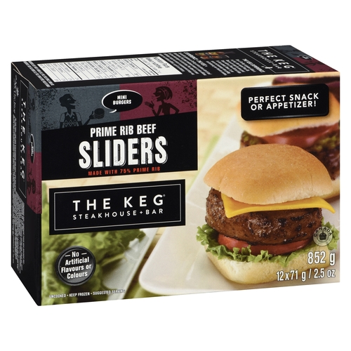 The Keg Prime Rib Beef Sliders 852g