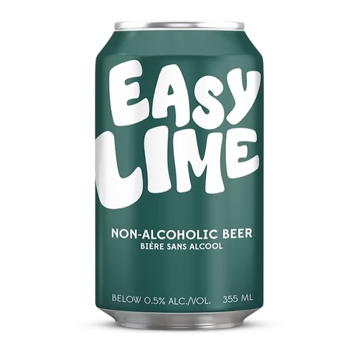 Wildeye Brewing - Non-Alcoholic Beer - Easy Lime 4/355ml, 1 Each