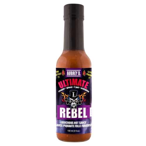Aubrey D. - Fiery Hot Sauce - Habanero Rebel 150ml