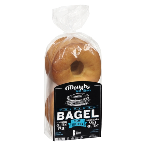 O'Doughs Bagel Thins - Original 6's - Gluten Free 300g, 1 Each