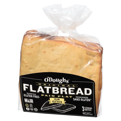 O'Doughs Flatbread - Original 3's 405g, 1 Each